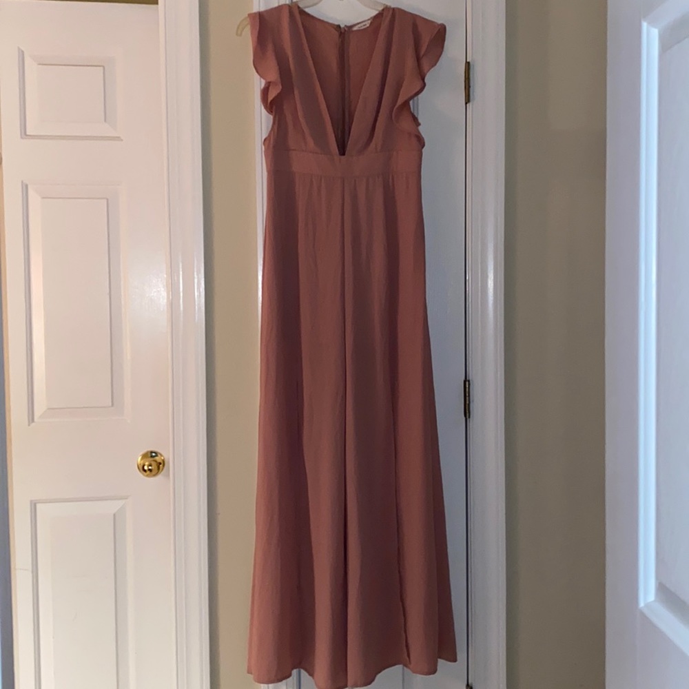 Women’s blush jumpsuit